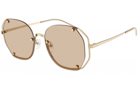 Gafas de Sol - Emporio Armani - EA2168 - 301393  SHINY PALE GOLD // LIGHT BROWN