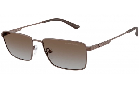 Gafas de Sol - Emporio Armani - EA2169 - 300689  MATTE BRONZE // BROWN GRADIENT GREY