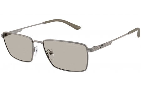 Gafas de Sol - Emporio Armani - EA2169 - 3425/3  MATTE GREY // LIGHT BROWN