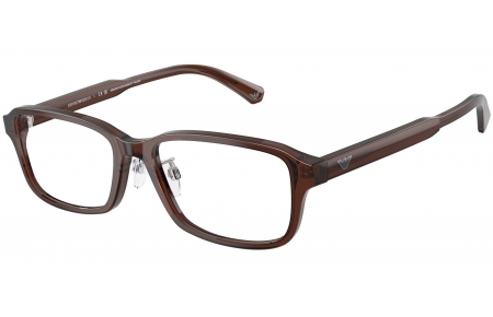 Monturas - Emporio Armani - EA3215D - 5307  SHINY TRANSPARENT BROWN