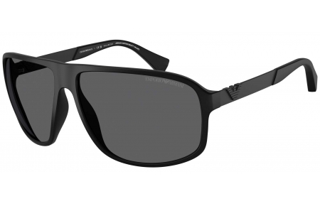 Gafas de Sol - Emporio Armani - EA4029 - 5001T3  MATTE BLACK // GREY POLARIZED