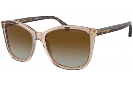 Gafas de Sol - Emporio Armani - EA4060 - 5850T5  TRANSPARENT TUNDRA // BROWN GRADIENT POLARIZED