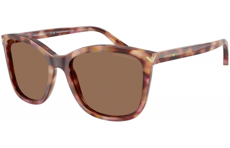 Gafas de Sol - Emporio Armani - EA4060 - 619673  SHINY HAVANA RED // DARK BROWN