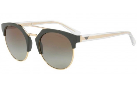 Gafas de Sol - Emporio Armani - EA4092 - 55788E MILITAY GREEN PALE GOLD // GREEN GRADIENT