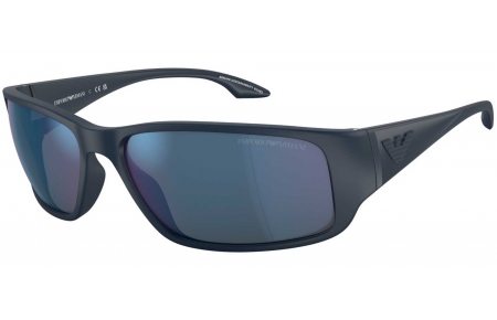 Gafas de Sol - Emporio Armani - EA4191U - 506555  RUBBER BLUE // BLUE MIRROR BLUE