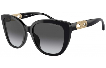 Gafas de Sol - Emporio Armani - EA4214U - 50178G  SHINY BLACK // GREY GRADIENT POLARIZED