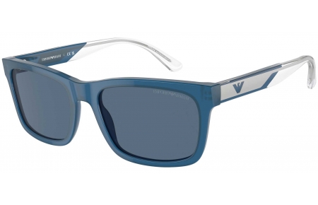 Gafas de Sol - Emporio Armani - EA4224 - 609280  SHINY OPAL BLUE // DARK BLUE