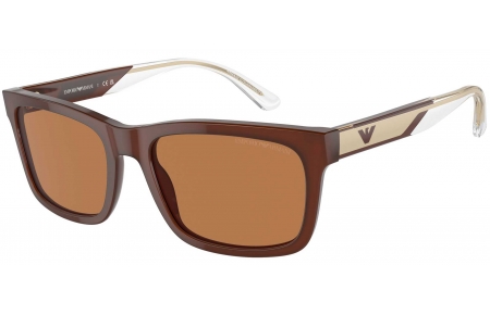 Gafas de Sol - Emporio Armani - EA4224 - 609573  SHINY OPAL BROWN // BROWN