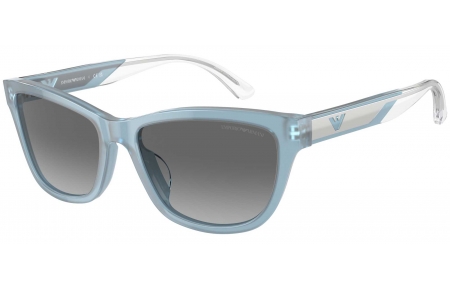 Gafas de Sol - Emporio Armani - EA4227U - 609611  SHINY OPAL BLUE // GREY GRADIENT