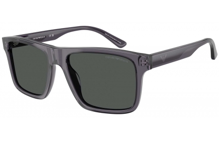 Gafas de Sol - Emporio Armani - EA4232 - 610687  TRANSPARENT DARK GREY // SMOKE