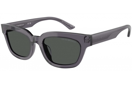 Gafas de Sol - Emporio Armani - EA4233U - 610687  TRANSPARENT GREY // DARK GREY