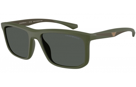 Gafas de Sol - Emporio Armani - EA4234U - 618487  MATTE GREEN // DARK GREY