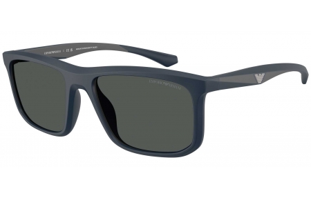 Gafas de Sol - Emporio Armani - EA4234U - 618587  MATTE BLUE // DARK GREY