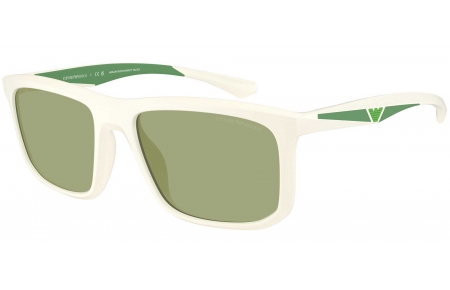 Gafas de Sol - Emporio Armani - EA4234U - 618782  MATTE WHITE // GREEN