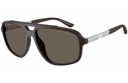 Gafas de Sol - Emporio Armani - EA4236U - 6186/3 DARK BROWN // BROWN