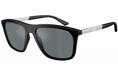 Gafas de Sol - Emporio Armani - EA4237 - 50016G  MATTE BLACK // GREY MIRROR BLACK