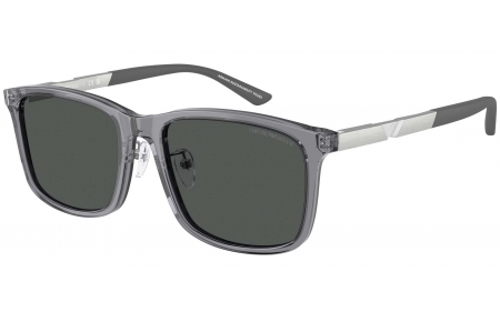 Gafas de Sol - Emporio Armani - EA4241D - 620687  SHINY TRANSPARENT GREY // DARK GREY