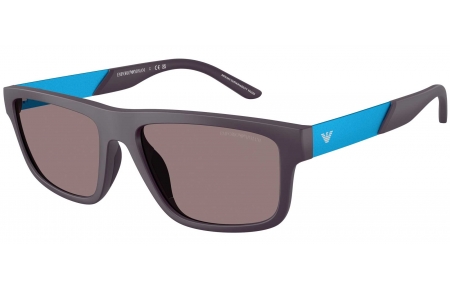 Gafas de Sol - Emporio Armani - EA4244U - 62427N  MATTE VIOLET // BROWN PURPLE
