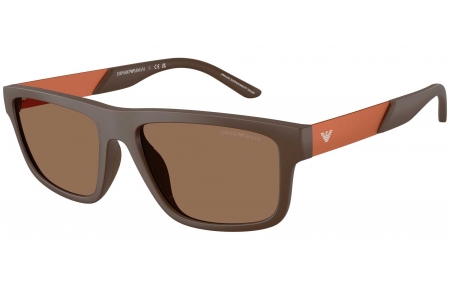 Gafas de Sol - Emporio Armani - EA4244U - 624373  MATTE BROWN // DARK BROWN