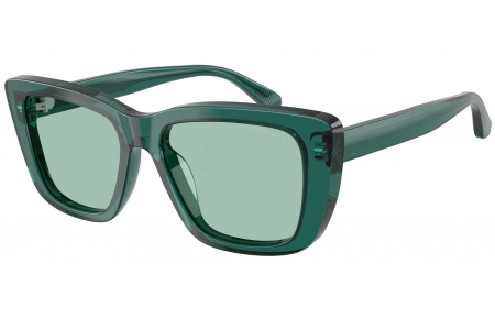 Gafas de Sol - Emporio Armani - EA4246U - 6252/2 SHINY TRANSPARENT GREEN // GREEN