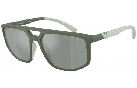 Gafas de Sol - Emporio Armani - EA4248U - 625930  MATTE AGAVE // GREEN SILVER MULTILAYER