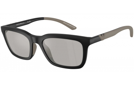 Gafas de Sol - Emporio Armani - EA4249U - 50016G  MATTE BLACK // LIGHT GREY SILVER FLASH