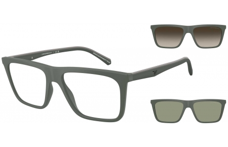 Monturas - Emporio Armani - EA4258 - 63121W  MATTE GREEN