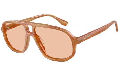 Gafas de Sol - Emporio Armani - EA4263U - 632873  STRIPED LIGHT BROWN // LIGHT BROWN
