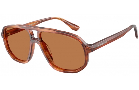 Gafas de Sol - Emporio Armani - EA4263U - 632973  STRIPED DARK BROWN // BROWN