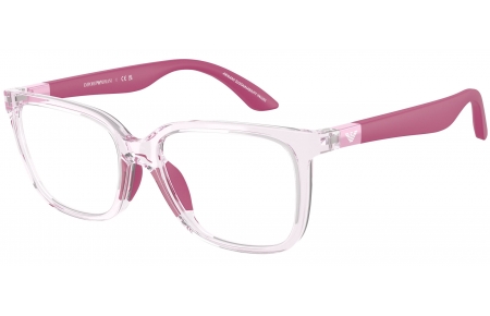 Gafas Junior - Emporio Armani Junior - EK3006 - 6139  SHINY TRANSPARENT PINK