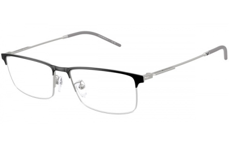Monturas - Emporio Armani - EA1168D - 3061  MATTE BLACK SILVER