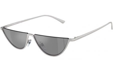 Sunglasses - Emporio Armani - EA2143 - 30156G  SHINY SILVER // GREY MIRROR SILVER