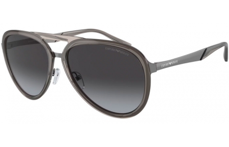 Lunettes de soleil - Emporio Armani - EA2145 - 33578G  SHINY TRANSPARENT SMOKE // GREY GRADIENT