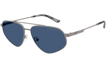 Gafas de Sol - Emporio Armani - EA2156 - 300380  MATTE GUNMETAL // DARK BLUE