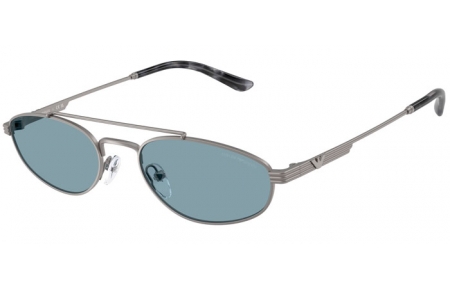 Gafas de Sol - Emporio Armani - EA2157 - 300372  MATTE GUNMETAL // AZURE