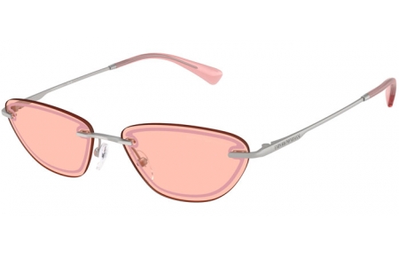 Gafas de Sol - Emporio Armani - EA2158 - 3045/5 MATTE SILVER // LIGHT PINK