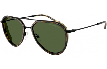 Gafas de Sol - Emporio Armani - EA2163 - 300171  MATTE BLACK // DARK GREEN