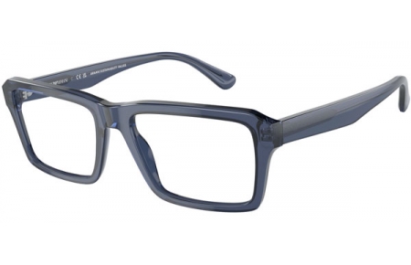 Monturas - Emporio Armani - EA3206 - 5072 SHINY TRANSPARENT BLUE