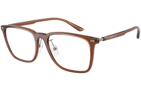 Monturas - Emporio Armani - EA3263D - 6282  SHINY TRANSPARENT BROWN