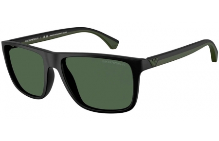 Gafas de Sol - Emporio Armani - EA4033 - 500171  MATTE BLACK // DARK GREEN