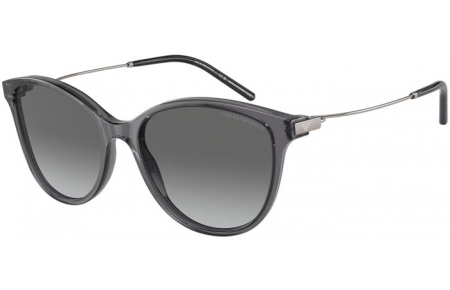 Lunettes de soleil - Emporio Armani - EA4220 - 610611  SHINY TRANSPARENT BLACK // GREY GRADIENT