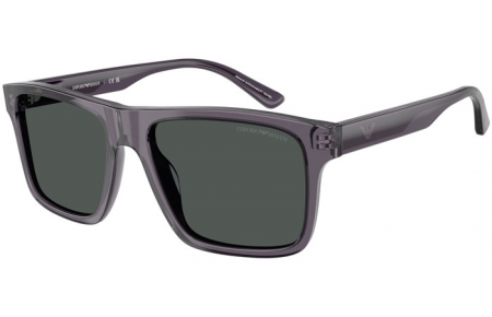 Gafas de Sol - Emporio Armani - EA4232 - 610687  TRANSPARENT DARK GREY // SMOKE