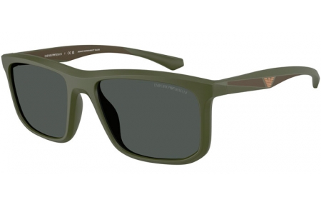 Gafas de Sol - Emporio Armani - EA4234U - 618487  MATTE GREEN // DARK GREY