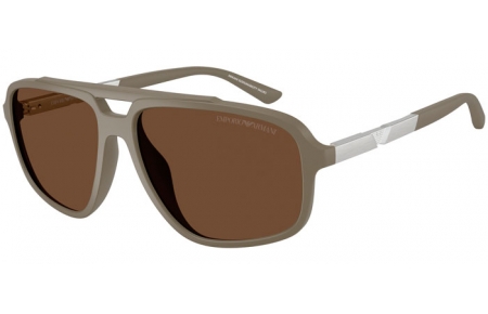 Gafas de Sol - Emporio Armani - EA4236U - 543773  MATTE BEIGE // DARK BROWN