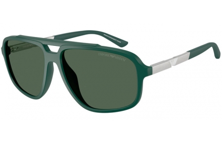 Lunettes de soleil - Emporio Armani - EA4236U - 619071  DARK GREEN // DARK GREEN