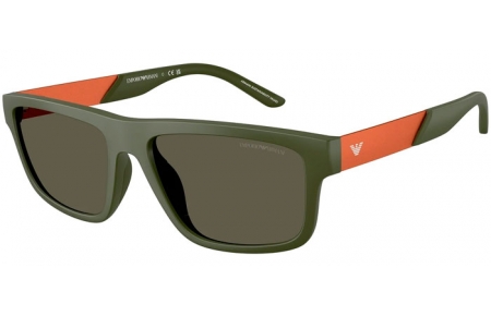 Gafas de Sol - Emporio Armani - EA4244U - 618471  MATTE GREEN // DARK BROWN