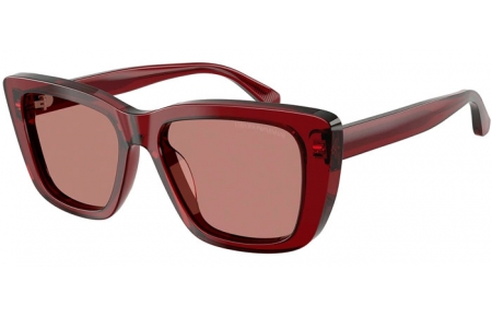 Gafas de Sol - Emporio Armani - EA4246U - 625473  SHINY TRANSPARENT BORDEAUX // LIGHT BROWN