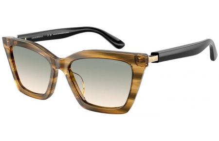 Gafas de Sol - Emporio Armani - EA4250U - 62672C  SHINY STRIPED GREEN // GREEN GRADIENT