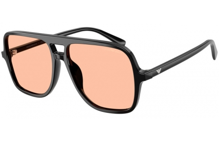 Gafas de Sol - Emporio Armani - EA4252U - 501793  SHINY BLACK // PALE ORANGE