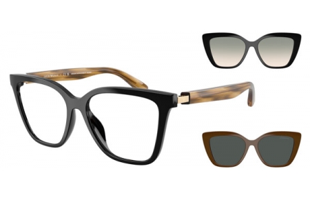 Monturas - Emporio Armani - EA4254U - 62671W  SHINY BLACK // CLEAR